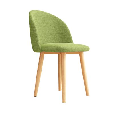 IBOWZ Dining Chairs Dining Room Chairs Dining Chairs Upholstered Kitchen Chairs Makeup Chairs with Soft Seat and Wooden Style Metal Legs Accent Side Chair for Living Dinning Kitchen Bedroom