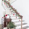 5.9 FT Red Berry Christmas Garland Artificial Berry Garland with Pine Cones and Holly Leaves Winter Greenery Garland for Xmas Mantle Fireplace Holiday Indoor Outdoor Decor view 4