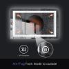 48" x 30" LED Bathroom Mirror Wall-Mounted Anti-Fog Mirror Bathroom Mirror with Lights LED Vanity Mirror Dimmable Lighted Mirrors view 3