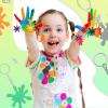 Taiyin Paint Splatter Keychains Art Party Favors Art Paint Party Decoration for Adults Gifts(48 Pcs) view 2