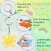 Taiyin Paint Splatter Keychains Art Party Favors Art Paint Party Decoration for Adults Gifts(48 Pcs) view 4