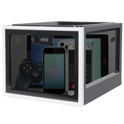 Lalifebuss Medicine Lock Box, Medication Lockable Container for Refrigerator Food Safe Locking Box Tablet Phone Locked Box for Kitchen Home School and Office Safety