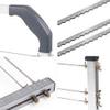 Bibabala Cake Leveler,304 Stainless Steel 3 Blades Adjustable Layer Cake Cutter,DIY Cake Slicer Kitchen Baking Tools Accessories,Household Cake Tools Baking and Pastry Tools,for Cake Making(Silver) view 3