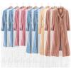 80 Pieces 72 Inch Clear Plastic Garment Bags for Hanging Clothes Dry Cleaner Bags Bulk for Long Dress Dry Cleaning Bags Dust Clothing Cover for Travel Launderette Alterations Shop Gowns view 1