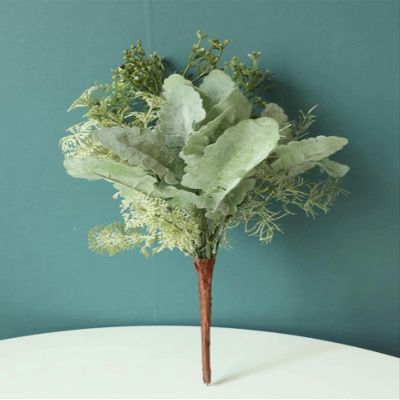 Fall Centerpieces, Fall Flowers Artificial for Decoration, 1 Bundle Artificial Plant Without Vase Home Wedding Living Room Decoration Simulation Flower Mini Dandelion Flower Table Vase Flower