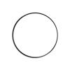 WORDFUN Wall Mounted Vanity Mirror Decorative Brushed Aluminium Frame Circle Mirror Modern Bathroom Mirror Waterproof and Moistures-Proof, Suitable for Bedroom, Living Room, Bathroom, Hallway view 1