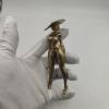 4.72In Copper Sexy Lady Figurine,Voluptuous Female Body Ornaments Body Art Ketone Body Miniatures Statue,Home Office Desktop Decoration Ornament view 2