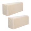 2PCS Chair Arm Protectors Sofa Armrest Cover Stretch Armrest Covers Stretch Armchair Slipcover Protector Anti- Stain Armchair Slipcover Elastic Home Office Recliner Couch Loveseat Cloth (Rice White) view 1