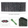 Artificial Leaf Screening Artificial Leaves Fence Artificial Leaf Screening Wall Landscaping Garden Fence Home Decor Farm Decorate Green Leaf Hedge Screening WEWYQSJXBXF-220829(Size:200x500cm) view 2
