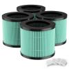 GoKBNY TPAP002 Replacement Filter, Compatible with TOPPIN TPAP002 Purifier Comfy Air C1, Part# TPFF002, 4-IN-1 Filters4-Pack view 1