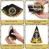 60 Pcs 2026 New Years Eve Party Supply Decor Kit Happy Headband Bulk Glass Cone Hat Necklace Blowout for New Years Favor view 3
