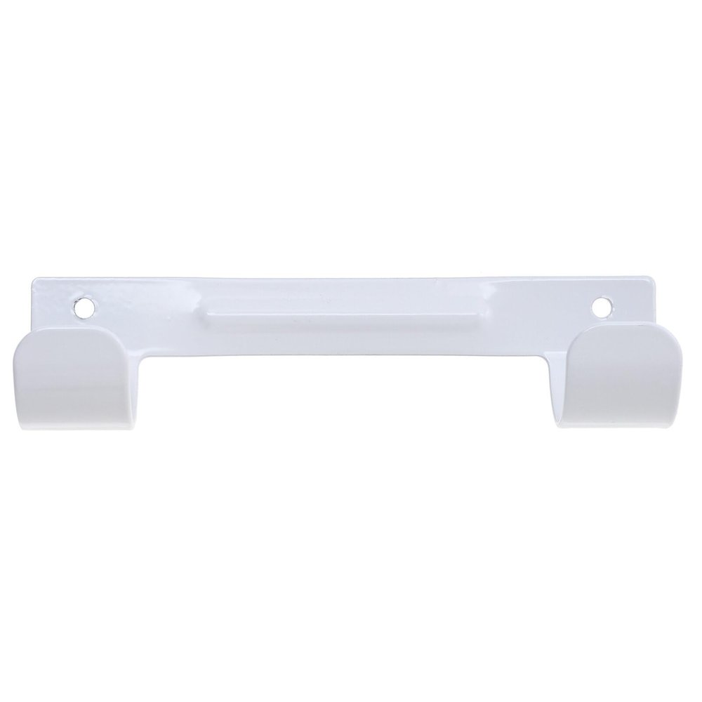 DOITOOL Ironing Board Rack Wall Mount with Dual Hooks Space Saving Iron Board Holder for Laundry Room Organization Compact 6.10X1.77X1.18 Inch