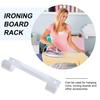 DOITOOL Ironing Board Rack Wall Mount with Dual Hooks Space Saving Iron Board Holder for Laundry Room Organization Compact 6.10X1.77X1.18 Inch view 3