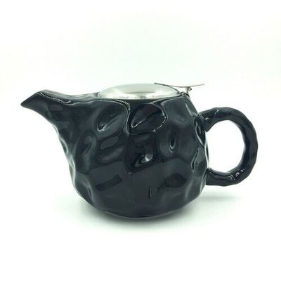 Black Teapot with Infuser