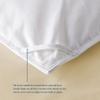 Modern Design 1600-TC Pinch Pleated Down Comforter Super King Plus 120x120 inches 1-Piece All-Season Duvet Insert, 850 GSM Micro Fill with All Side Corner Tabs 100% Egyptian Cotton view 3