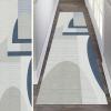 GRAPKS Modern Grey Hallway Runner Rug Non Slip Easy to Clean Bedroom Long Carpet Runner for Hall/Corridor/Doorway Area Rug 100/200/300/400/500/600cm Length (Size : 2 ft x 6.6 ft) view 4