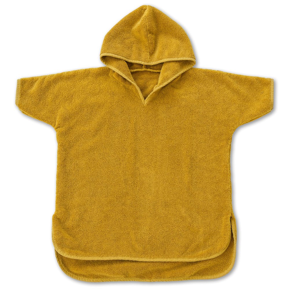 Natemia Hooded Towel Poncho  100% Organic Cotton - Kids & Toddler Beach Towel with Hood - GOTS Certified - Gentle on Sensitive Skin - Cozy Swim & Bath Towel for Boys, Girls - Perfect Registry Gift