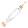 SAHKGYE 550 Ml Natural Crystal Water Bottle Reusable Crystal Water Bottlel Quartz Crystal Point Healing Elixir Point Reiki Crystal Energy Water Bottle Gem Infused Water Bottle (Color : Obsidian) view 4