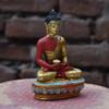 Amitabha Buddha Statue Represents Boundless Light and Boundless Life. Beautiful Meditative Amitabha Buddha Statue Crafted by Master Artisan Convey Love and Compassion. view 2
