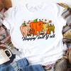 Happy Fall Teeth Sublimation Transfer, Ready to Press, Dental Assistant, DA, Dentist, Dental Hygienist, Plaid Tooth, Pumpkin Tooth Transfer (Adult x1-8.5+") view 2