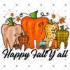 Happy Fall Teeth Sublimation Transfer, Ready to Press, Dental Assistant, DA, Dentist, Dental Hygienist, Plaid Tooth, Pumpkin Tooth Transfer (Adult x1-8.5+") view 4