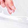 XUAN Clear Table Protector 1.5mm Thick Table Cover Protector Tablecloth for Writing Desk Dining Table Rectangle Table Cloth Furniture Tabletop Protector (Size : 85x140cm) view 4