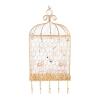 TOMYEUS Jewelry Towers Creative Hanging Jewelry Organizer Gold Wrought Iron Light Luxury Jewelry Rack Girl Room Desktop Hanging Pendant Earrings Storage Display Stand Jewelry Rack (Color : A) view 1
