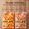 MNSSRN Food Warming Hot Plate, Square Electric Warming Plate with Touch Screen, Suitable for Party and Family Dinner,80 * 45cm view 3