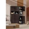 Gizoon 67" H Tall Bathroom Cabinet, Storage Cabinet with 2 Doors & Drawer, Narrow Linen Tower Freestanding Adjustable Shelves for Home, Kitchen, Versatile, Anti-Tipping, Dark Brown view 2
