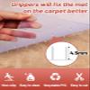 8.2Ft(L) Carpet Protector for Pets - Anti-Slip Cat Carpet Protector, Scratch Resistant Pets Scratch Stopper, Easy to Cut Floor Runner Under Doorway to Prevent Tearing view 2