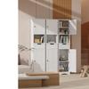 Gizoon 67" H Tall Bathroom Cabinet, Storage Cabinet with 2 Doors & Drawer, Narrow Bathroom Storage Cabinet Freestanding Adjustable Shelves for Home, Kitchen, Versatile, Anti-Tipping, White view 4