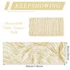 12 Pack Cheesecloth Table Runner, Runner Gauze Boho Wedding Decor Romantic Table Runner for Wedding Birthday Party(35" x 118") (Beige) view 2