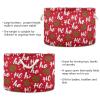 Bolaz Large Storage Basket Christmas Hohoho Snowflake Toy Storage Box Organizer Bins with Handles Laundry Hamper Basket for Home Decor view 3