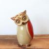 Yardwe 3pcs Ceramic Owls Figurines Owls Figurine Statue Family Animal Sculpture Decoraciones para Salas De Casa Porcelain Owls Ornament Miniture Decoration Ceramic Crafts Household Toy view 3
