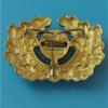 AnsonBoy WWII WW2 German Army Panzer Uniform Wreath Cockade Visor Military Cap Badge view 2