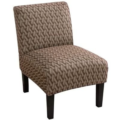 Armless Accent Chair Covers Slipcover Stretch Spandex Slipper Chair Slipcover Pattern Furniture Protector, Chair Cover Without Arms Removable Washable for Living Room Hotel ( Color : B , Size : 1pc )