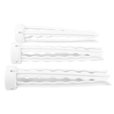 Beufee 2Pcs Collapsible Pasta Drying Rack, Food Grade Plastic Fondant Sugar Flower Drying Rack Flower Drying Rack Reusable Noodle Drying Rack with 4 Arm Handles