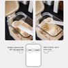 ACGrade Spice Box, Wall Mounted Jars, Household Kitchen Seasoning one-Piece Multi-Grid Box Storage Wall-Mounted jar Set Combination, 6.25/9.25 inch Long Three Grids White view 4