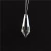 38mm Clear 80units Crystal Lighting Prism Icicle U Drop Ornament Glass Chandeliers Parts view 1