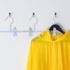 10Pcs Clothes Hangers with Clips Stainless Steel Pants Hanger Skirt Hanger Anti- Skid Clip Hangers Closet Organizer (Blue) view 3