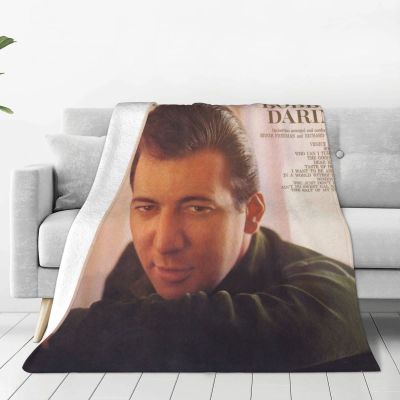 Bed Blankets Bobby Darin All Seasons Super Soft Plush Blanket Living Room Adult Kid Blanket for Sofa 60"X50"