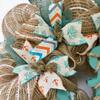 Nautical Wreath, Luxury Handmade  Anchors Away Front Door Decor, 24 or 28 Inch view 3