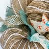Nautical Wreath, Luxury Handmade  Anchors Away Front Door Decor, 24 or 28 Inch view 4