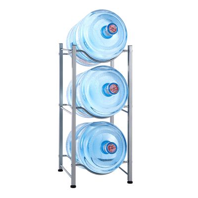 3-Tier Water Rack Stainless Steel Heavy Duty Water Cooler Jug Rack