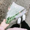 HANABASS 100pcs Transparent Floral Bouquet Packing Bags Flower Wrapping Sleeves for All Occasions Simple Design for Chic Floral Arrangements for Birthdays Graduations and More view 3
