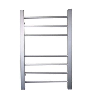 MSUDGH Electric Towel Warmer, Wall-Mounted Aluminum Alloy Heated Towel Racks, Home Bathroom 7 Bar Hot Towel Drying Rail With1.4M Power Cable