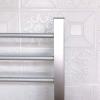 MSUDGH Electric Towel Warmer, Wall-Mounted Aluminum Alloy Heated Towel Racks, Home Bathroom 7 Bar Hot Towel Drying Rail With1.4M Power Cable view 4