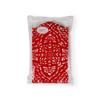 Caspari Annika Die-Cut Paper Linen Guest Towel Napkins in Red - 12 Per Package, 2 Packs view 4