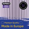 Superio Ribbed Collection - Decorative Plastic Bathroom Accessories Set, Lilac Purple (Set of 4) Soap Dish, Liquid Dispenser, Toothbrush Holder Cup, Vanity Organizer Tray - Bathroom Decor Gift view 4