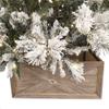 Rockin' Wood Barnwood Christmas Tree Box Made with Real Rustic Reclaimed Wood in The USA - Tree Collar dcor Urban Farmhouse Style (Rustic, Large) view 1